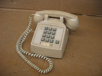 ITT/Cortelco 2500-20F-MBA-44H Beige Tabletop Telephone