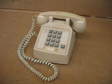 ITT/Cortelco 2500-20F-MBA-44H Beige Tabletop Telephone
