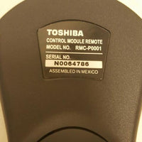 Toshiba RMC-P0001 Remote Control