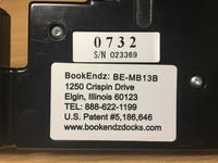 BookEndz BE-MB13B Docking Unit for 13.3 Inch MacBook