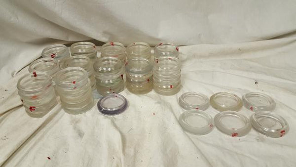 Corning Laboratory Glassware 67 Mixed Watch Glasses Evaporating Weighing Dish