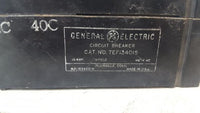 GE General Electric TEF134015 480VAC 15A 3 Pole Circuit Breaker