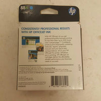 NEW HP OfficeJet 88XL C9391AN Cyan Ink Cartridge, Exp. Date October 2012