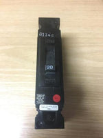 General Electric TEB111020 Circuit Breaker 20 Amp 120 VAC 1 Pole