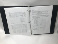 Vintage IBM Implementation Guide Binder Silver and Black