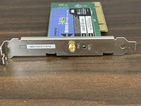 Linksys WMP54G Wireless-G PCI Adapter Card 2.4GHZ No Antenna