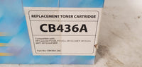 NEW Double Pack Premium Toner Cartridge CB436A for LaserJet P1505 M1522 36A