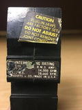 Square D FY14020C Circuit Breaker 20 Amp 277 VAC 1 Pole