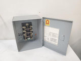 ASCO 90930C 3 Pole 30 A 277AC Circuit Breaker with Switch Box