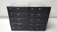 Lot of 10 LG GH24NS50 Super Multi DVD Rewriter Dual Layer Optical Drive