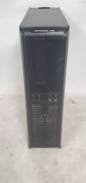 Vintage Gaming Dell OptiPlex 745 Computer Intel Core 2 1.86GHz 3.5GB RAM No HDD