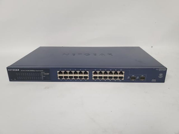 Netgear GS724T 24 Port 10/1000/1000 Mbps Network Smart Switch