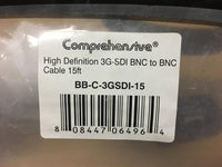 NEW Comprehensive BB-C-3GSDI-15 High Definition 3G-SDI BNC to BNC Cable 15 Ft