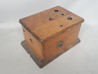 Vintage Western Electric Wooden Electrical Box HACF Halt & Catch Fire Prop