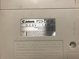 Canon P23-DHIII Mechanical Calculator w/ paper roll and power adaptor