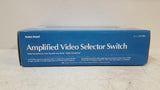 NEW Radio Shack 15-2100 Amplified Video Selector Switch