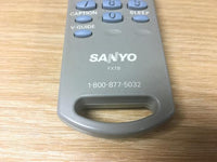 Sanyo FXTB LCD TV Remote Control