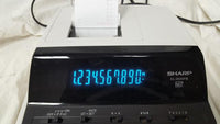 Sharp EL-2630PII Two Color Printing Calculator