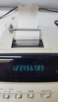 Sharp EL-1197P 12 Digit 2 Color Ribbon Printer Calculator