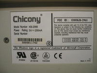 Chicony KB-2966 Keyboard PS/2 FCC E8HKB-2961