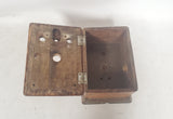 Vintage Western Electric Wooden Electrical Box HACF Halt & Catch Fire Prop