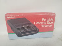 Radio Shack 14-1151 Portable Cassette Tape Recorder Halt & Catch Fire Prop + Box