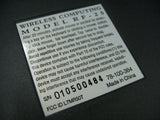 Wireless Computing RF-25 Wireless SurfBoard Keyboard and Track Pad