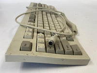 Packard Bell 5139 FCCID E5XKBM111 Vintage Beige PS2 Mechanical Computer Keyboard