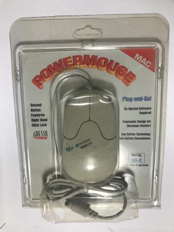 Rare Vintage Adesso Powermouse for older Mac-New in Package
