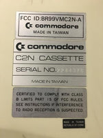 Commodore C2N Cassette Data Tape Drive
