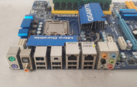 Gigabyte GA-EP45-UD3P Intel Core 2 Quad 2.83Ghz Computer Motherboard No Fan