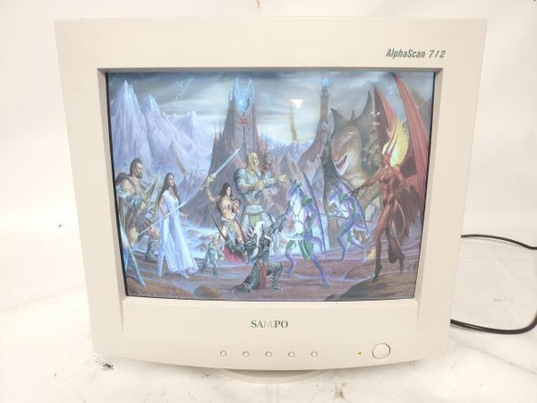 Vintage Gaming Sampo AlphaScan 712 KM-712 16