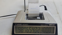 Canon P23-DH V Electronic Printing Calculator Clock and Calendar