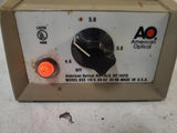 American Optical 655 115V 60Hz 30VA Microscope Lamp Power Supply