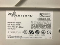 Vintage Tech Solutions Mechanical Keyboard KB 2971. -TS97B w/ 5 pin DIN cable T
