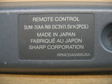 Sharp Projector Remote Control RRMCGA048WJSA