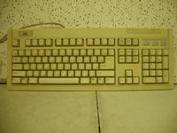 Mtek Monterey K208w Monterey Keyboard with Asian Language Keys 5-pin AT Vintage