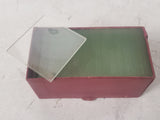 Vintage 100 Leitz 15196 2x2 In Cover Glass Plates with Ground Edges