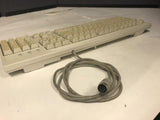 Vintage Mitsumi KFK-EA4XA Mechanical Computer Keyboard w/ 5 pin DIN cable