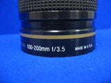 Navitar Golden Navitar100-200mm f/3.5 Projection Lens