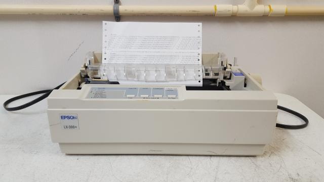EPSON - まるおです Epson FX80 Dot Matrix Printer Refurb - YouTube