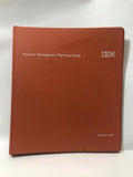 Vintage IBM Account Management Planning Guide Binder