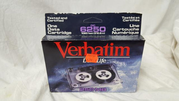 Verbatim Datalife DC 6250 250 MB Data Cartridge 1020 ft Tape