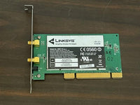 Linksys WMP110 ver.2 RangePlus Wireless PCI Adapter Card No Antennas