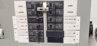 GenTran PowerStay 301660 Manual Transfer Switch + 7 Circuit Breakers
