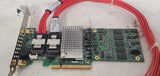 Supermicro AOC-SAS2LP-H8IR REV 1.10 Raid Controller Card + Cables