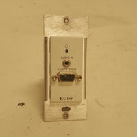 Extron 33-1720-01 C Wall Plate