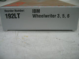 Nukote 192LT IBM WheelWriter 3,5,6 Ribbon