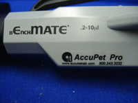 BenchMate AccuPet Pro 12 Channel Pipette Pipettor .2uL-10uL