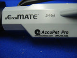 BenchMate AccuPet Pro 12 Channel Pipette Pipettor .2uL-10uL